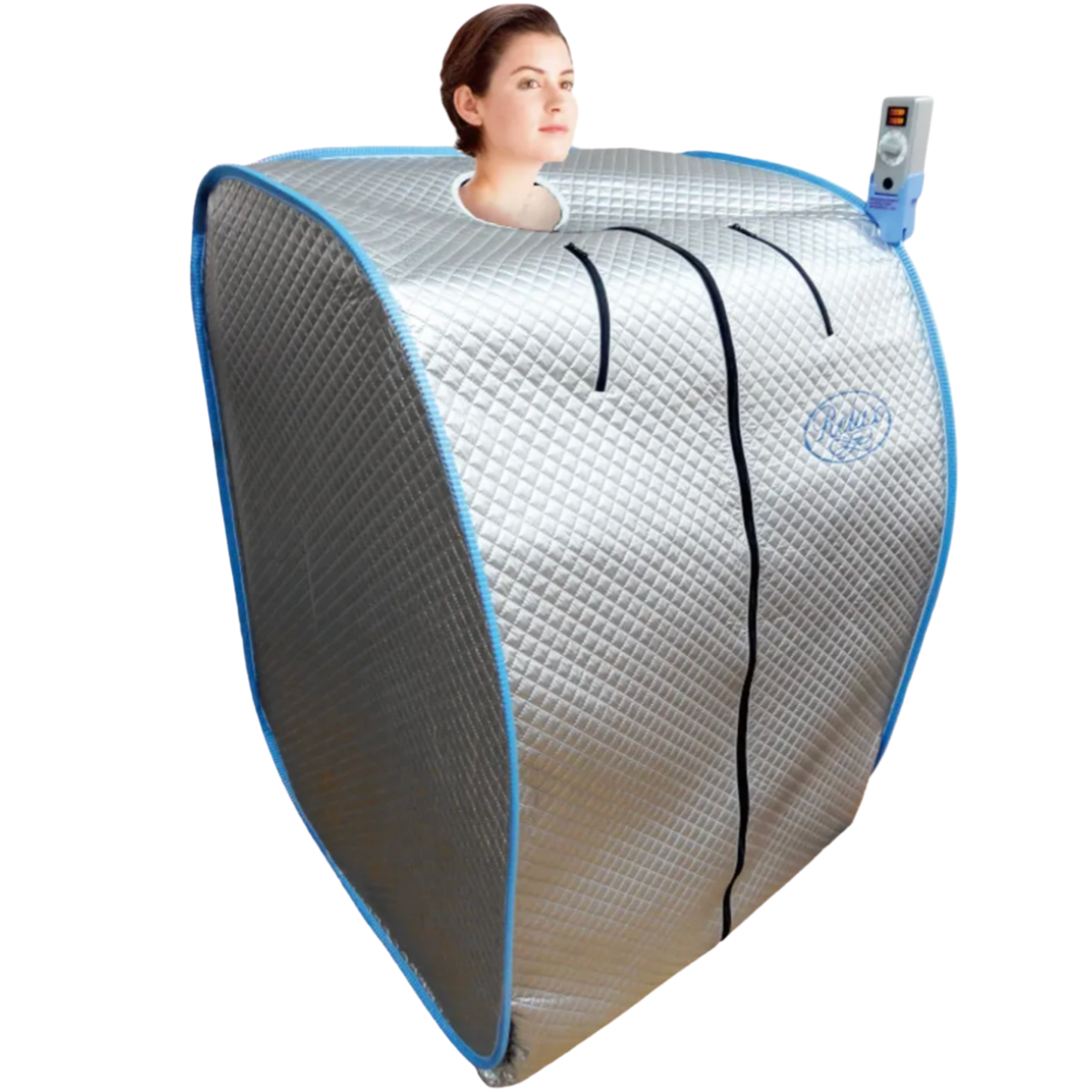 Silver Elite Far Infrared Sauna – Dual FIR Conductor System | Silver Fabric Tent