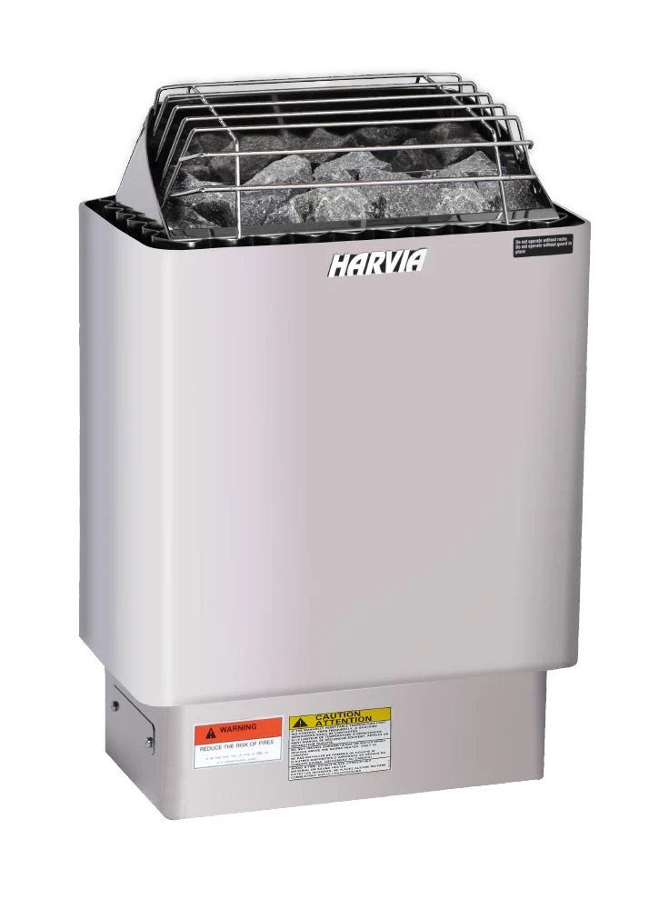 Mande MW16 ThermoWood Outdoor Sauna | Harvia Heater Options