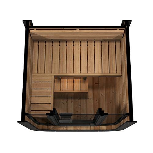 SaunaLife CL3G Outdoor Sauna Kit | Nordic Spruce | 2–3 Person