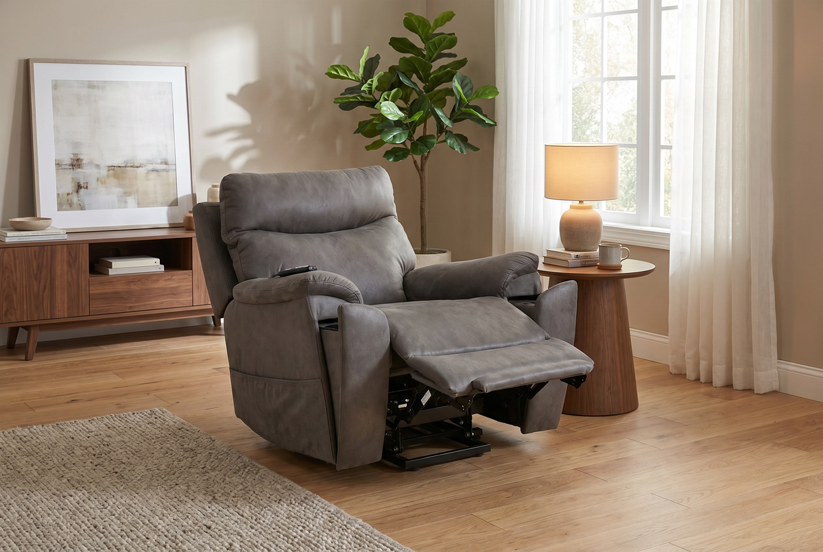 Viva Serenity Power Lift Recliner | Infinite-Position Recline | Heat, Massage & Wireless Charging