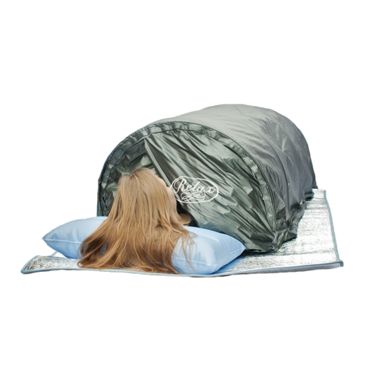 Flex Lie Down Sauna – Full Body Far Infrared | Portable Design | Reflective Mat