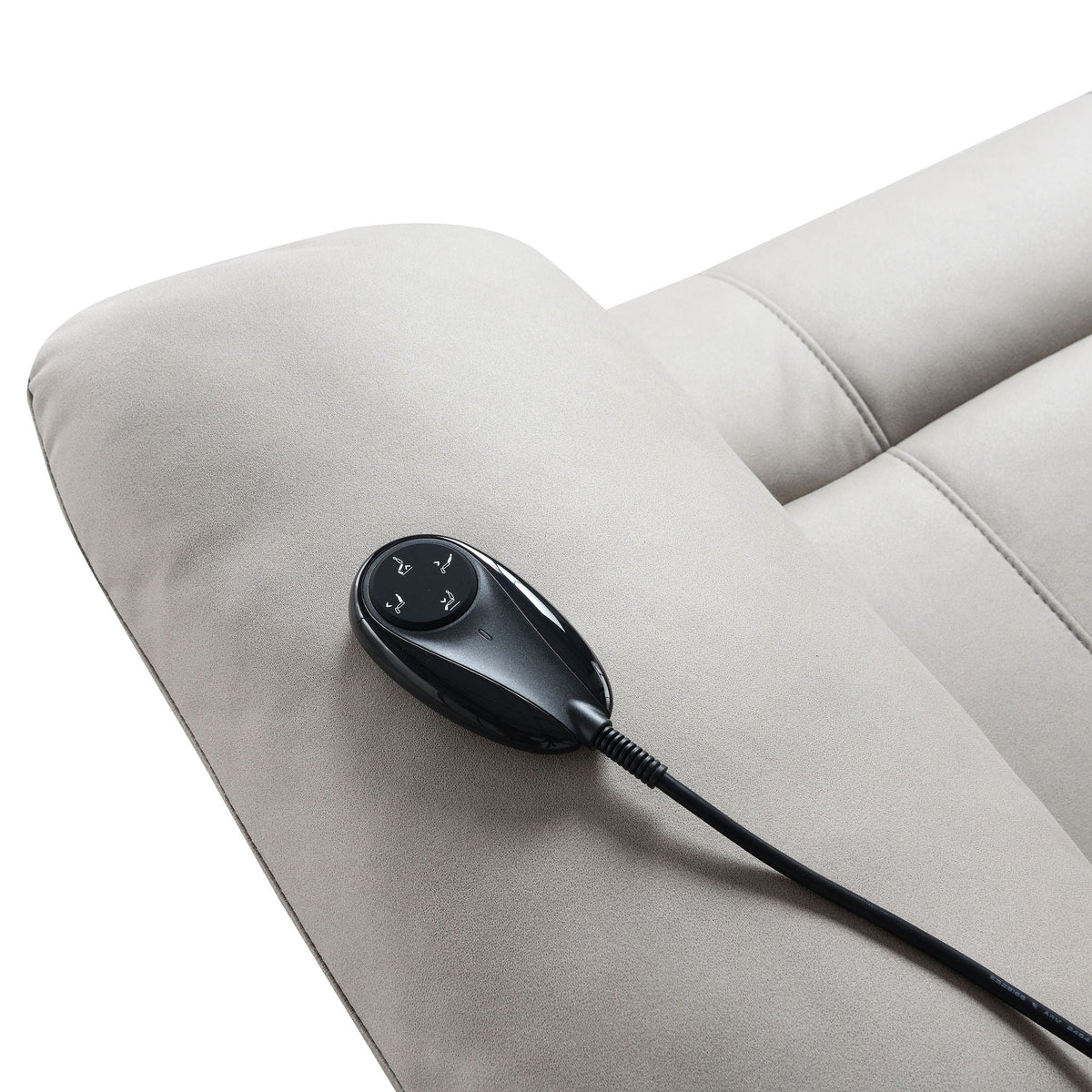Chriki Power Lift Recliner with Heat & Massage | Microfiber Upholstery