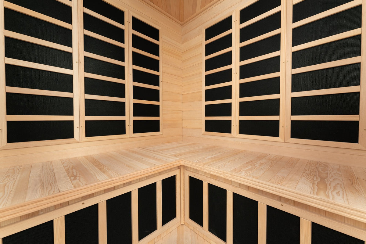 Blisspod Vienna Corner Far-Infrared Sauna | 4–5 Person | 2,250W