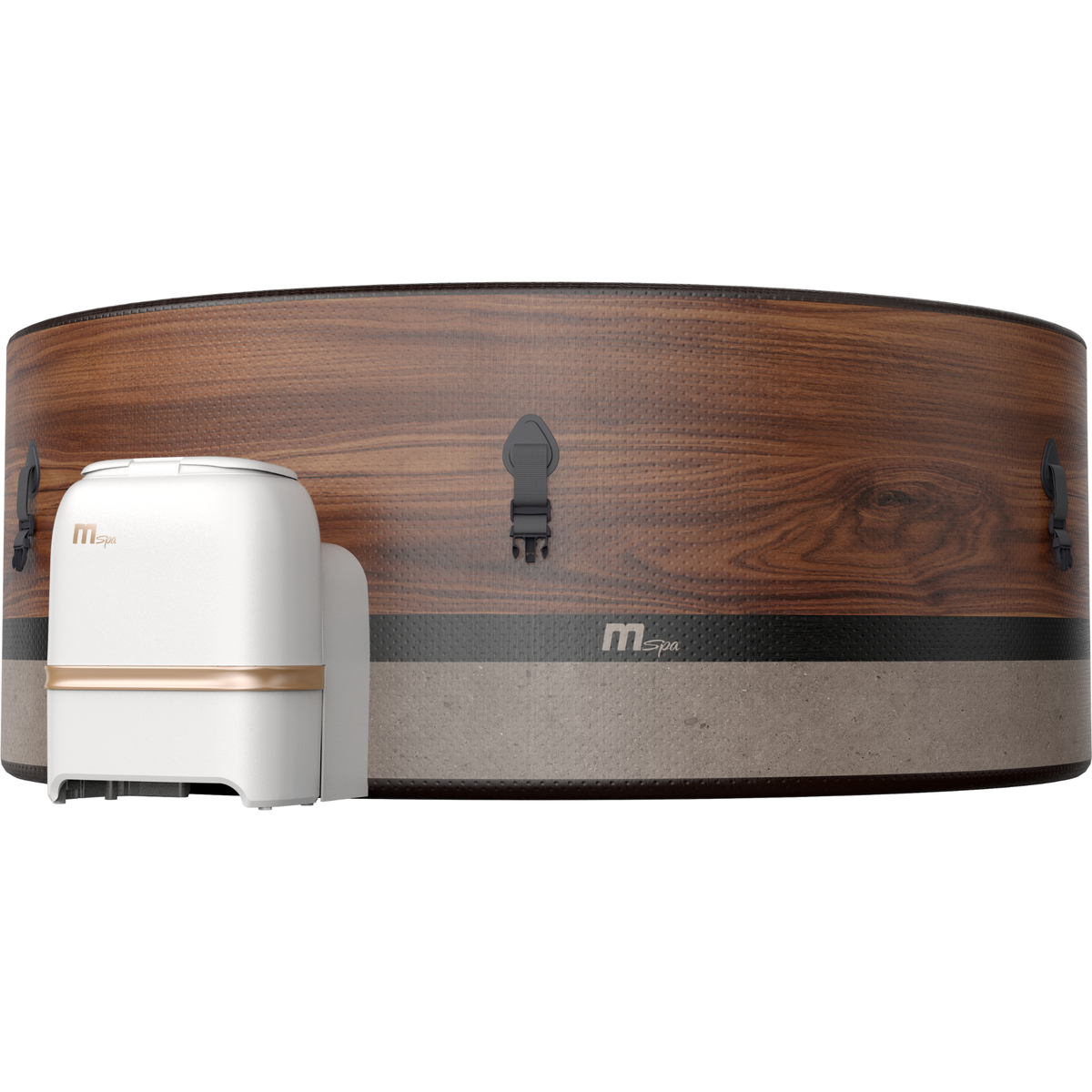 MSpa Duet Verto Inflatable Hot Tub | 6-Person | 138 Air Jets | 245-Gallon Capacity