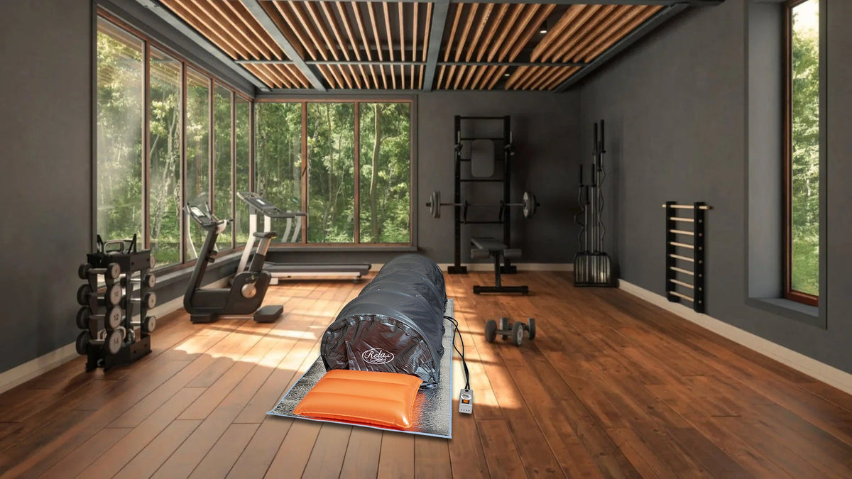 Flex Lie Down Sauna – Full Body Far Infrared | Portable Design | Reflective Mat