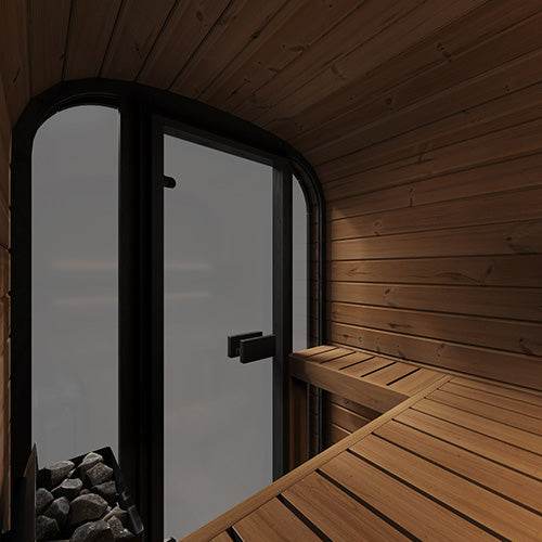 SaunaLife CL3G Outdoor Sauna Kit | Nordic Spruce | 2–3 Person