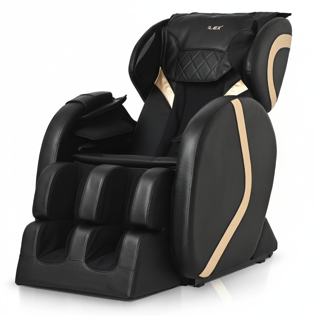 Full-Body Massage Chair Recliner | 8 Rollers | Zero Gravity | Black or Grey